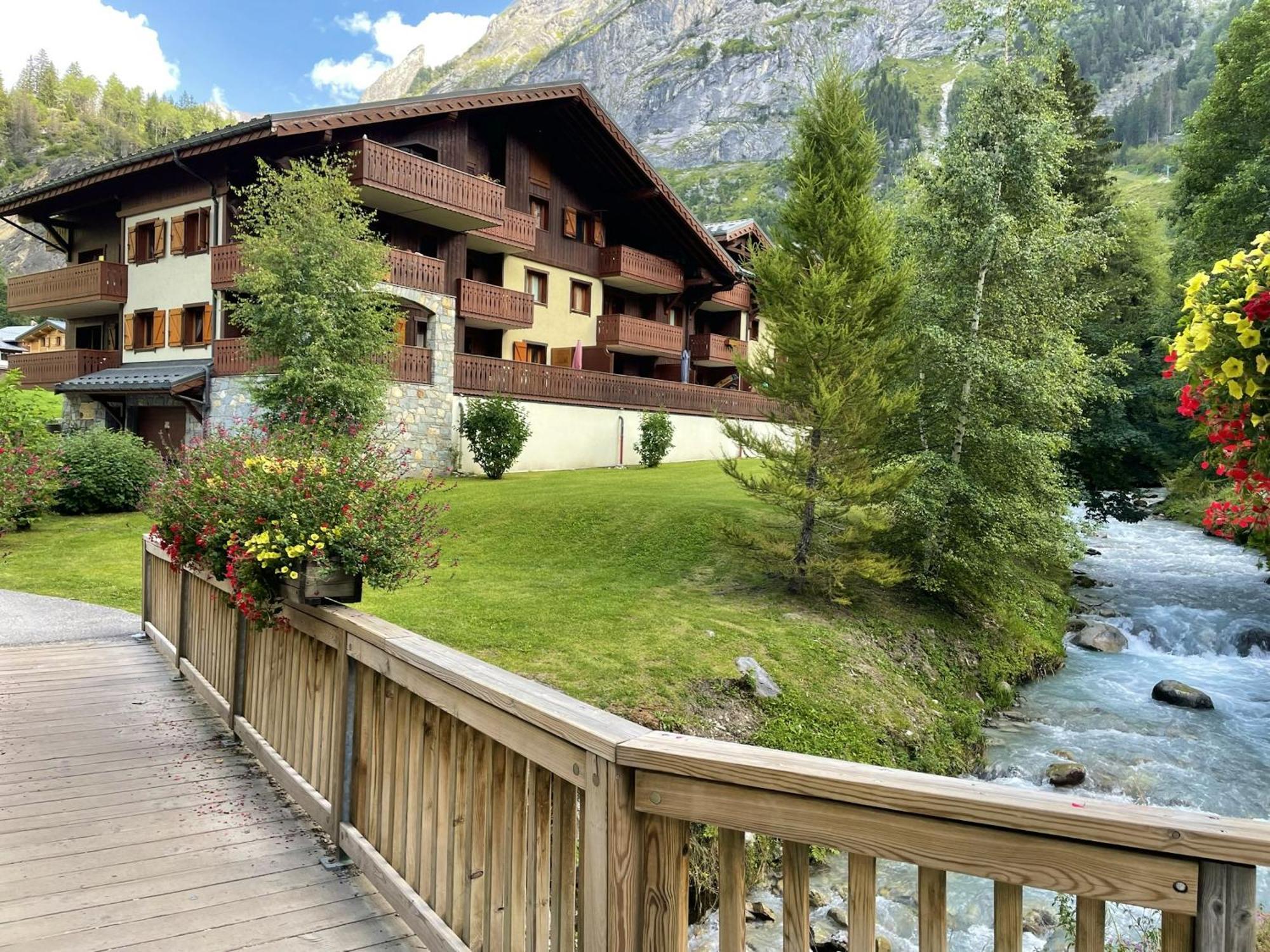 Appartement Accueillant A Pralognan-La-Vanoise Avec Balcon Et Vue Eksteriør billede